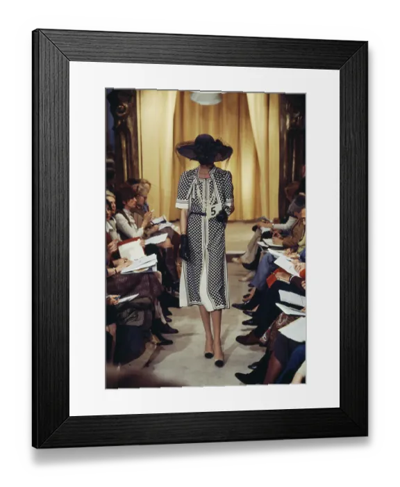 Framed Print : Chanel Fashion Show, Paris Framed Print : Chanel Fashion Show, Paris