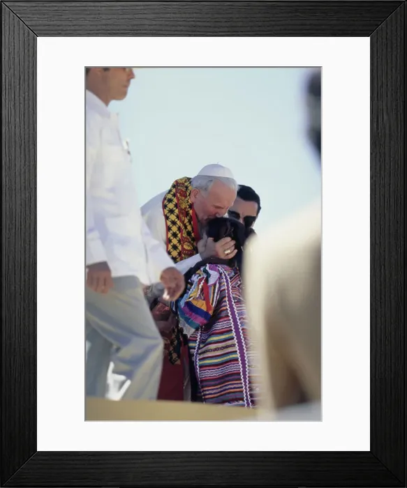 Framed Print : Pope John Paul II Framed Print : Pope John Paul II