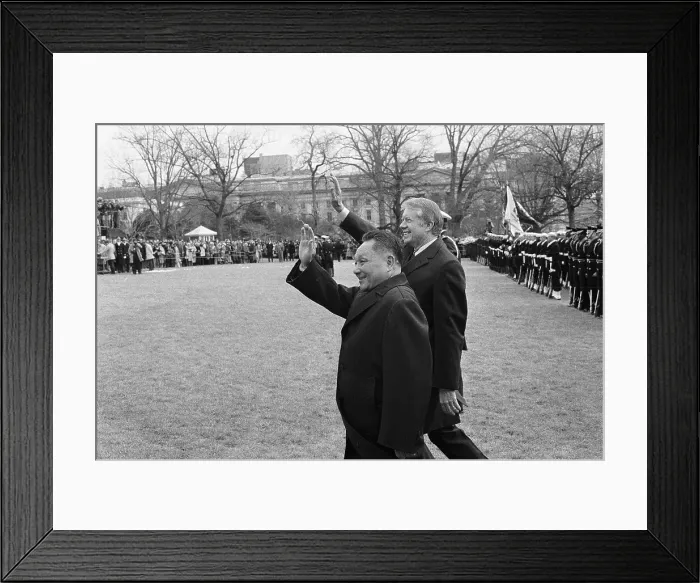Framed Print : Jimmy Carter and Vice Premier Hsiao-Ping Framed Print : Jimmy Carter and Vice Premier Hsiao-Ping