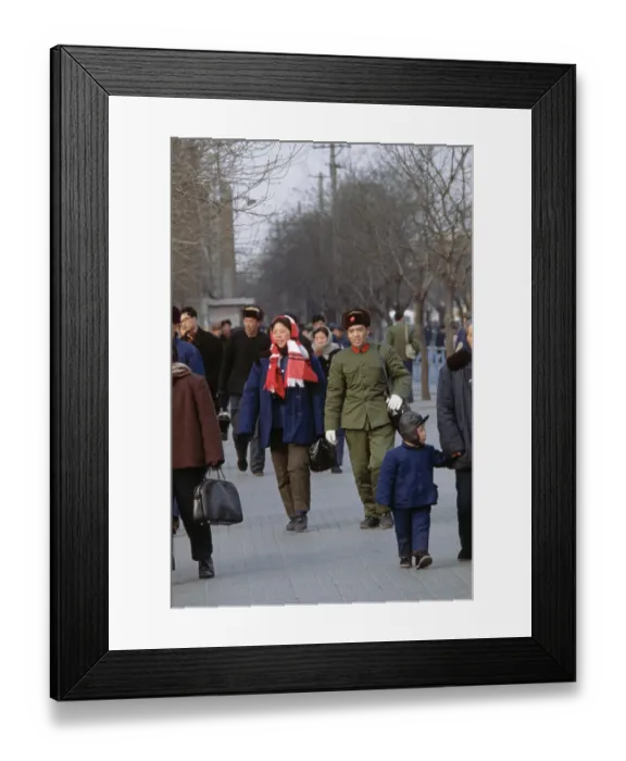 Framed Print : People In Beijing Framed Print : People In Beijing