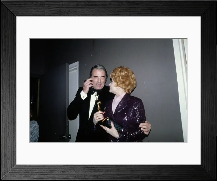 Framed Print : Gregory Peck And Lucille Ball Framed Print : Gregory Peck And Lucille Ball
