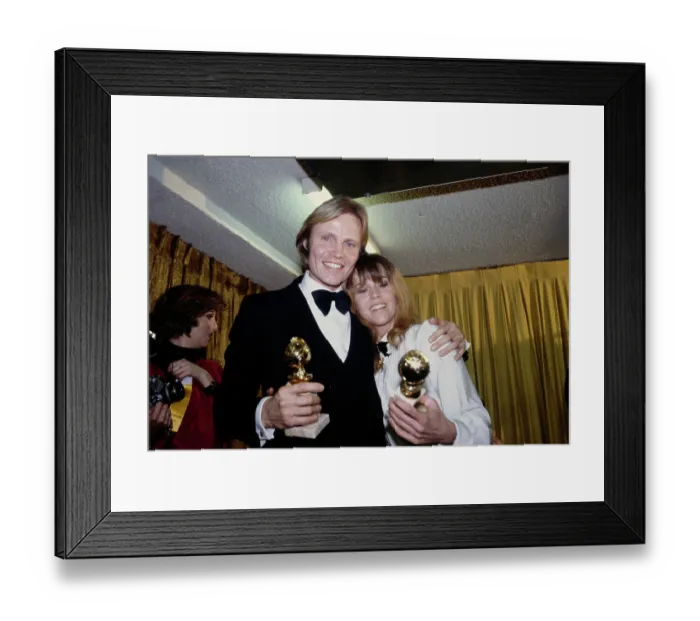 Framed Print : Jon Voight And Jane Fonda Framed Print : Jon Voight And Jane Fonda