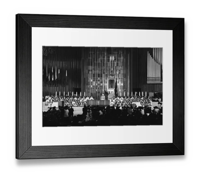 Framed Print : Pope John Paul II Speaks at the Third Latin American Episcopate Conference Framed Print : Pope John Paul II Speaks at the Third Latin American Episcopate Conference