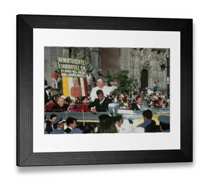 Framed Print : Pope John Paul II Framed Print : Pope John Paul II