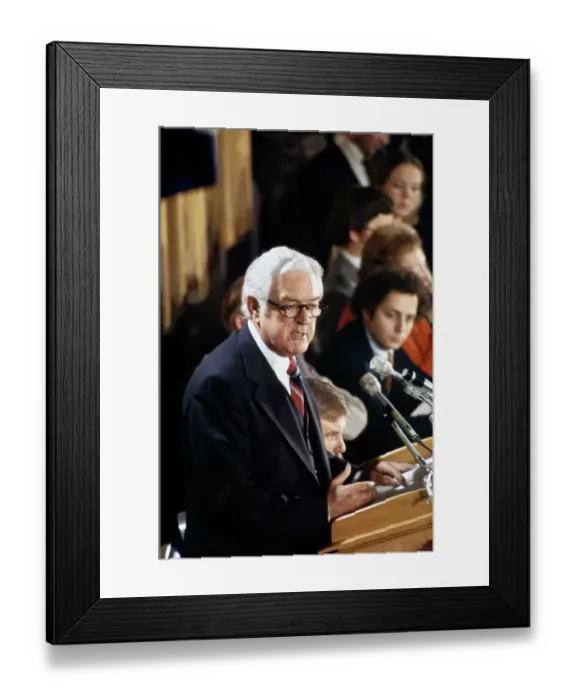 Framed Print : John Connally At National Press Club Framed Print : John Connally At National Press Club