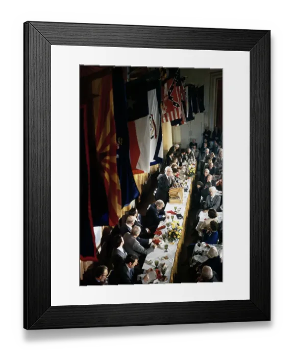 Framed Print : John Connally At National Press Club Framed Print : John Connally At National Press Club