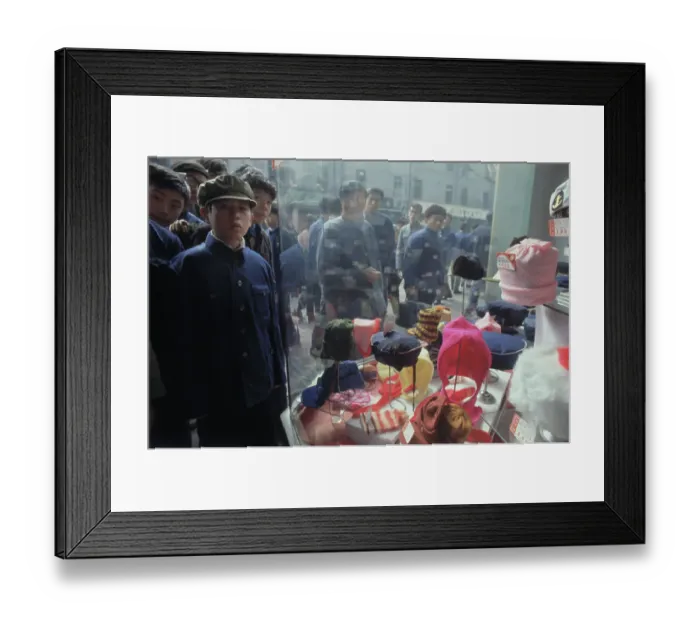 Framed Print : People Window Shopping Framed Print : People Window Shopping