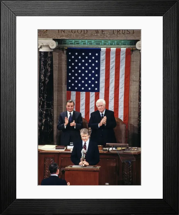 Framed Print : President Jimmy Carter Framed Print : President Jimmy Carter