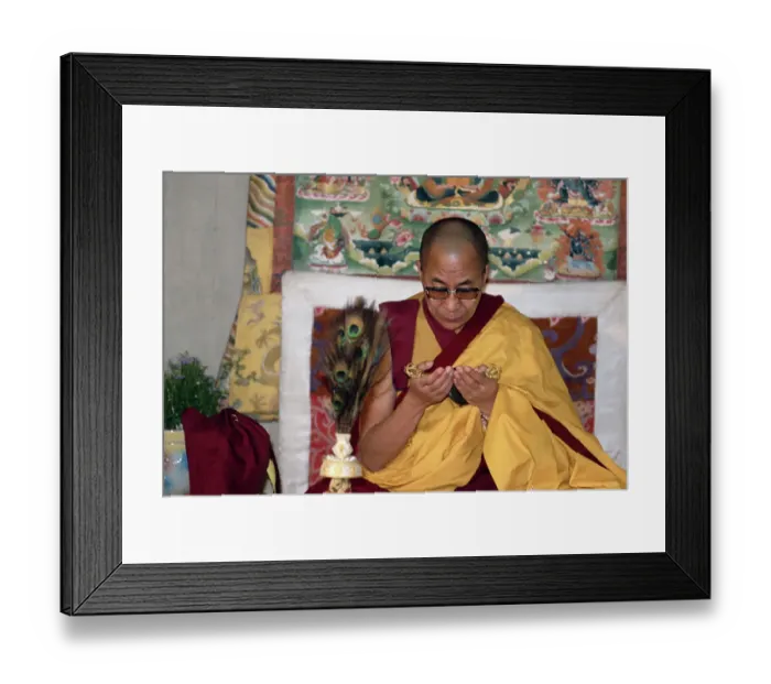 Framed Print : Dalai Lama Framed Print : Dalai Lama