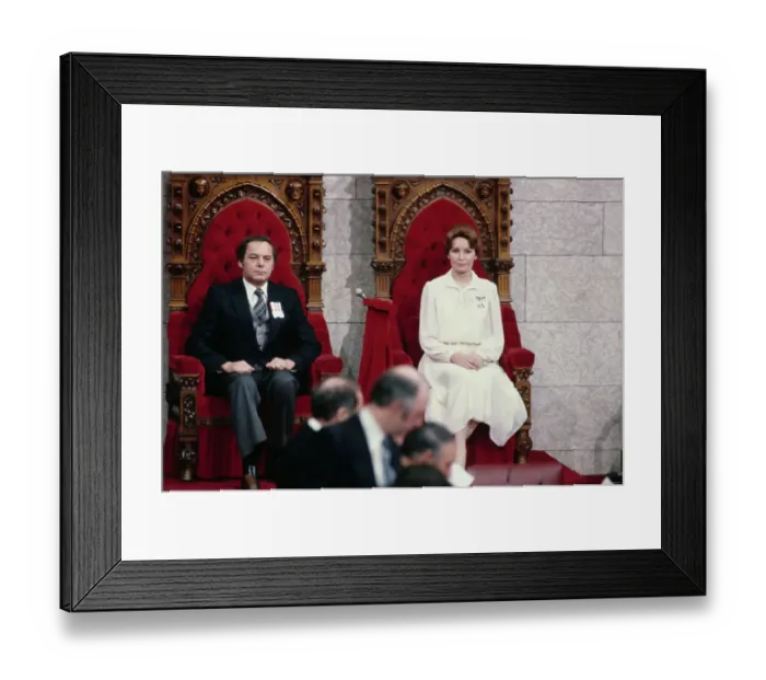 Framed Print : Swearing In Of Governor General Edward Schreyer Framed Print : Swearing In Of Governor General Edward Schreyer