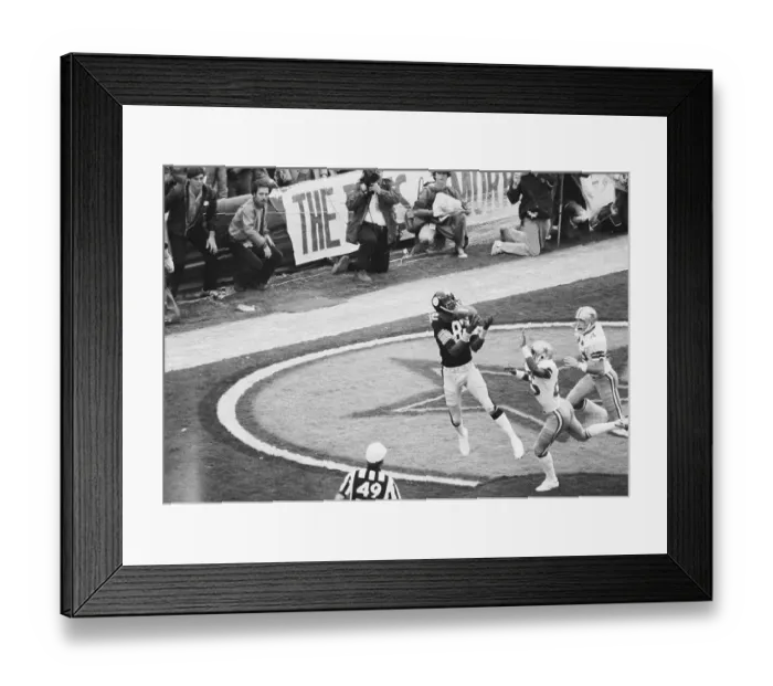 Framed Print : John Stallworth Scores in Super Bowl XIII Framed Print : John Stallworth Scores in Super Bowl XIII