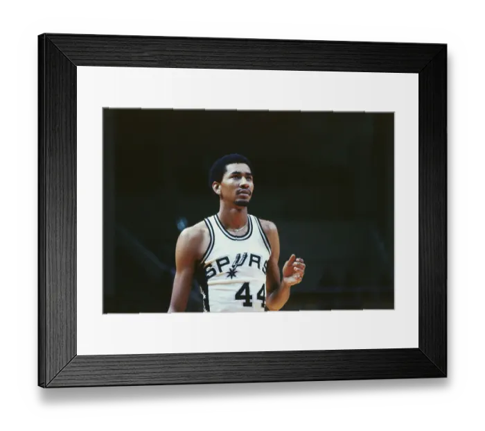 Framed Print : George Gervin