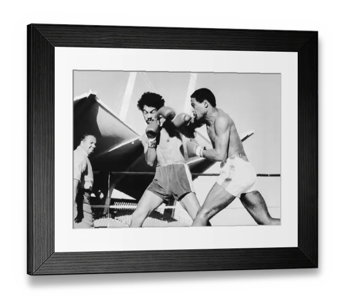 Framed Print : Benitez-Palomino Fight Framed Print : Benitez-Palomino Fight