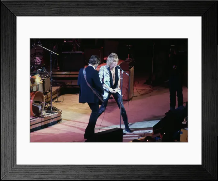 Framed Print : Kris Kristofferson And Rod Stewart Framed Print : Kris Kristofferson And Rod Stewart