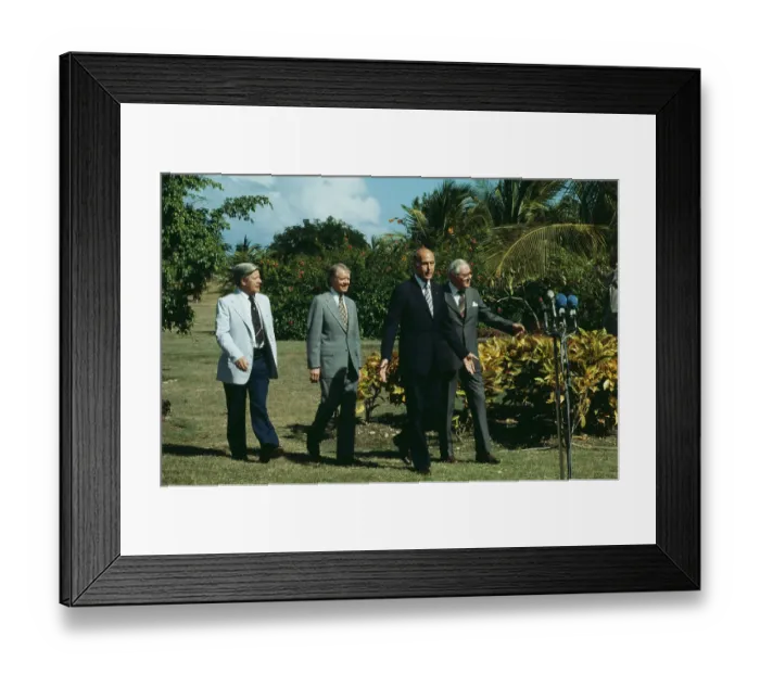 Framed Print : Guadeloupe Conference Framed Print : Guadeloupe Conference