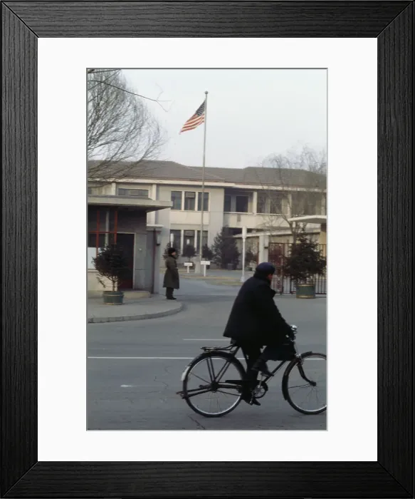 Framed Print : American Liaison Office, Beijing