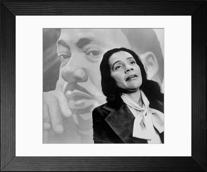 Framed Print : Coretta Scott King Framed Print : Coretta Scott King