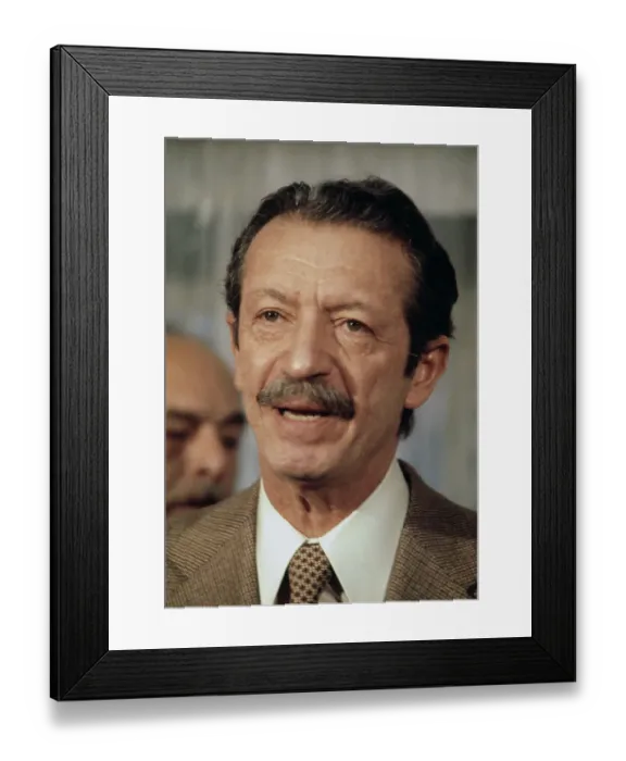 Framed Print : Shahpour Bakhtiar Framed Print : Shahpour Bakhtiar