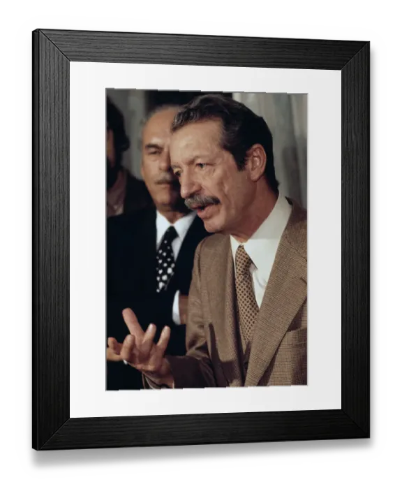 Framed Print : Shahpour Bakhtiar Framed Print : Shahpour Bakhtiar