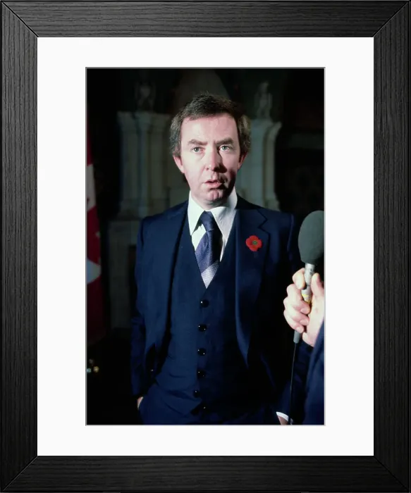 Framed Print : Joe Clark. Canadian politician Joe Clark, leader of the Conservative Party Framed Print : Joe Clark. Canadian politician Joe Clark, leader of the Conservative Party