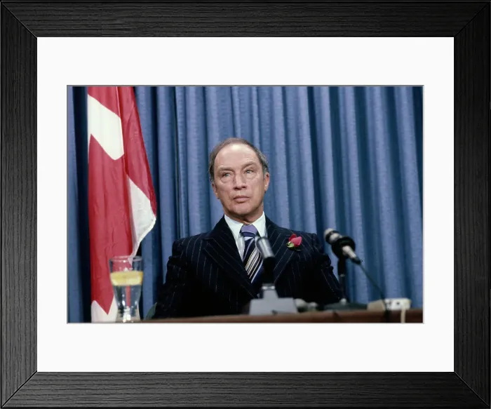 Framed Print : Pierre Trudeau Framed Print : Pierre Trudeau