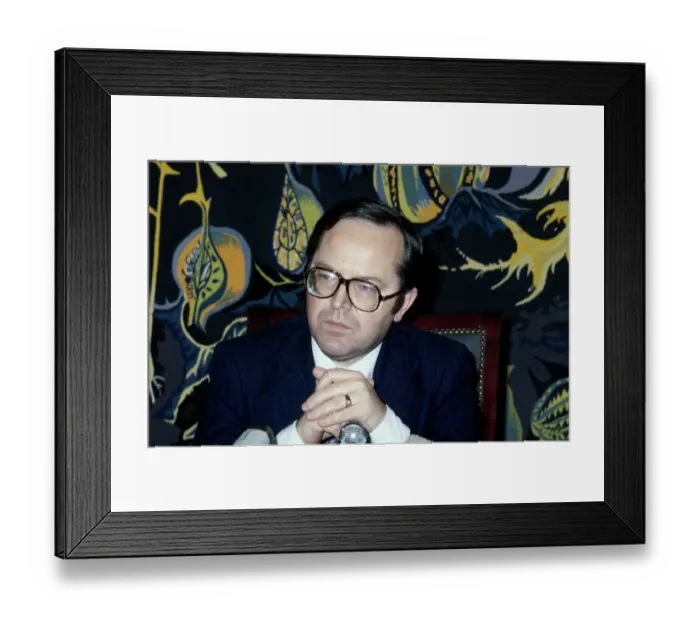 Framed Print : Wilfried Martens Framed Print : Wilfried Martens