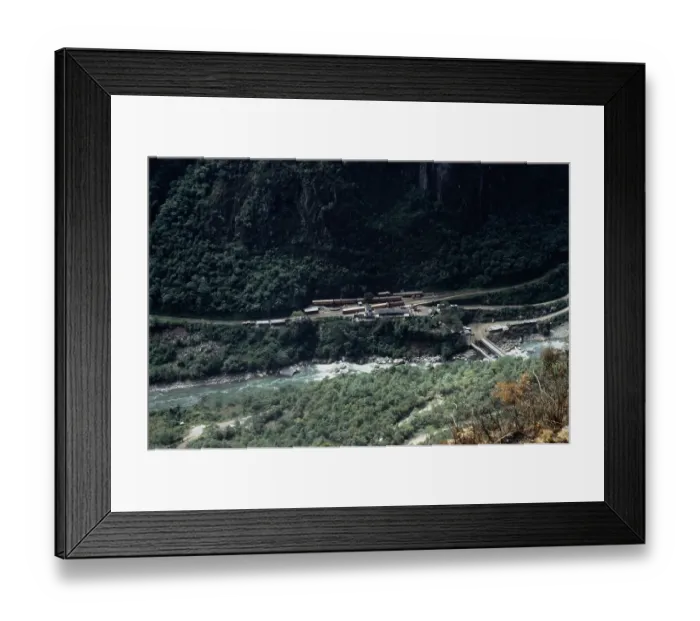 Framed Print : Train Station At Machu Picchu