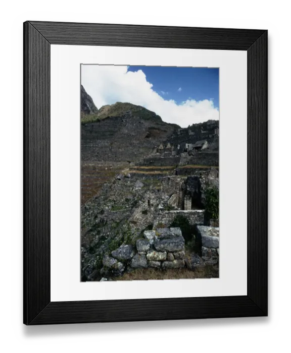 Framed Print : Machu Picchu Framed Print : Machu Picchu