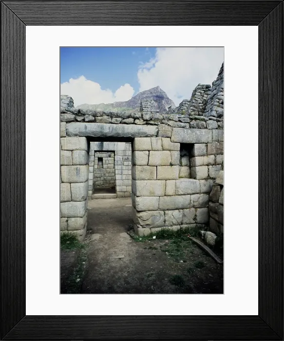 Framed Print : Machu Picchu Framed Print : Machu Picchu