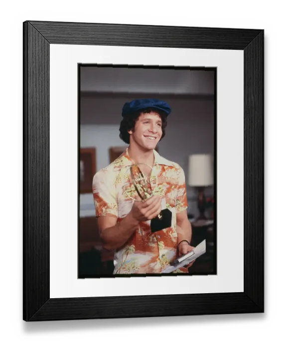 Framed Print : Steve Guttenberg Holding an Award Framed Print : Steve Guttenberg Holding an Award