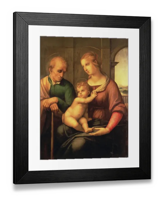 Framed Print : Raphael's Holy Family Painting
