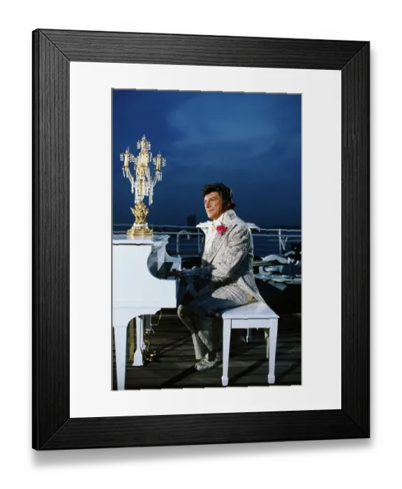 Framed Print : Liberace Playing Piano Framed Print : Liberace Playing Piano