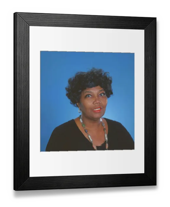 Framed Print : Portrait of Pearl Bailey Framed Print : Portrait of Pearl Bailey