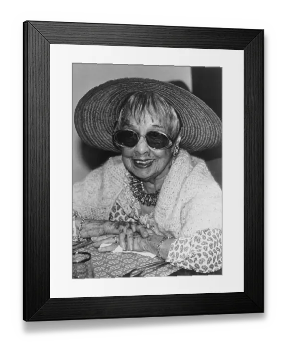 Framed Print : Portrait of Anita Loos Framed Print : Portrait of Anita Loos