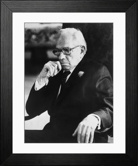Framed Print : Melvyn Douglas in Being There Framed Print : Melvyn Douglas in Being There