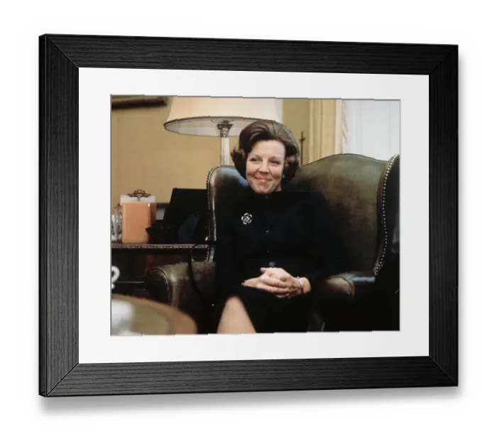 Framed Print : Portrait of Princess Beatrix Framed Print : Portrait of Princess Beatrix