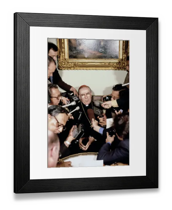 Framed Print : Cardinal Antonio Samore Framed Print : Cardinal Antonio Samore
