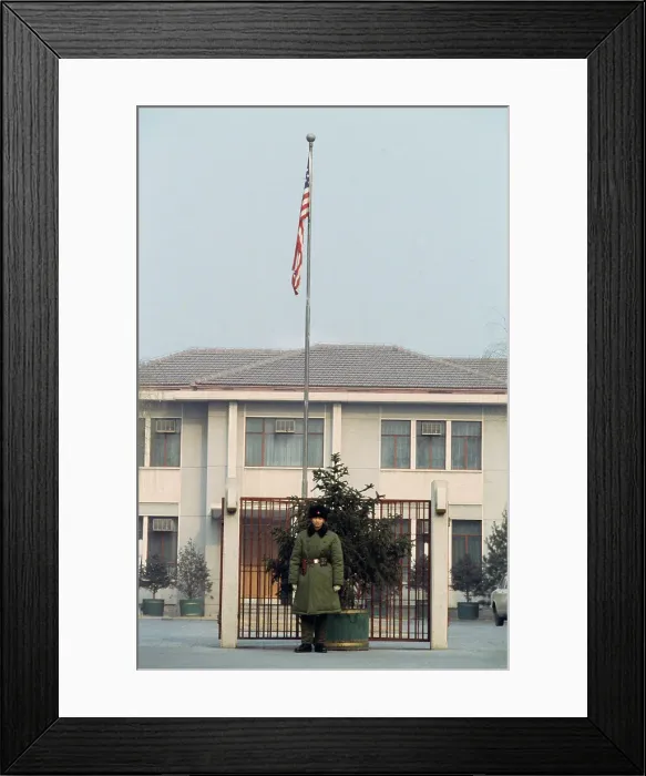 Framed Print : Chinese Guard Framed Print : Chinese Guard