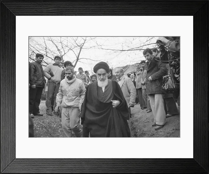 Framed Print : Religious Leader Walking Framed Print : Religious Leader Walking