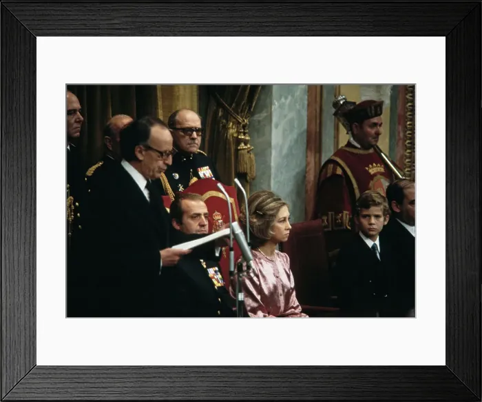 Framed Print : Antonio Hernandez Gil And Spanish Royals Framed Print : Antonio Hernandez Gil And Spanish Royals
