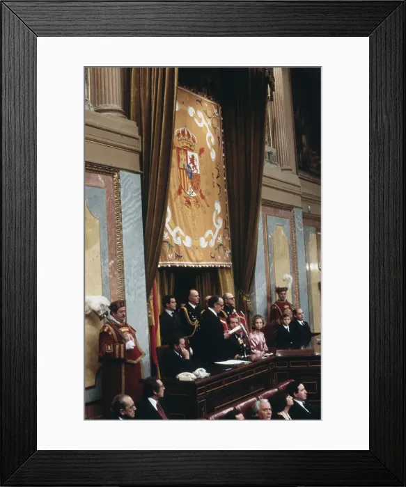 Framed Print : Antonio Hernandez Gil And Spanish Royals Framed Print : Antonio Hernandez Gil And Spanish Royals