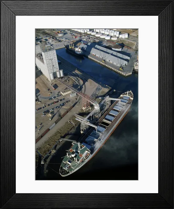 Framed Print : Port Of Houston Framed Print : Port Of Houston
