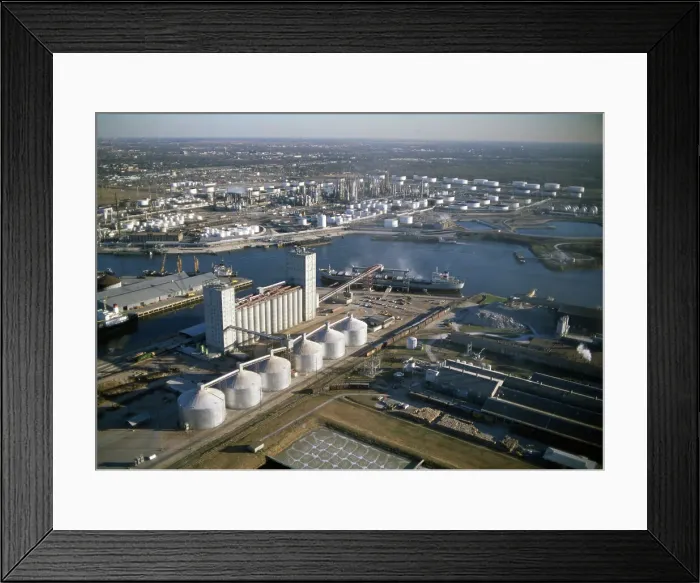 Framed Print : Port Of Houston Framed Print : Port Of Houston