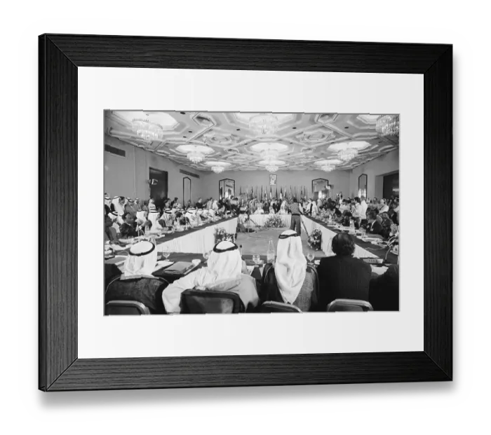 Framed Print : OPEC Conference in Abu Dhabi Framed Print : OPEC Conference in Abu Dhabi