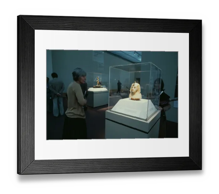 Framed Print : Treasures Of Tutankhamun Exhibition, New York Framed Print : Treasures Of Tutankhamun Exhibition, New York
