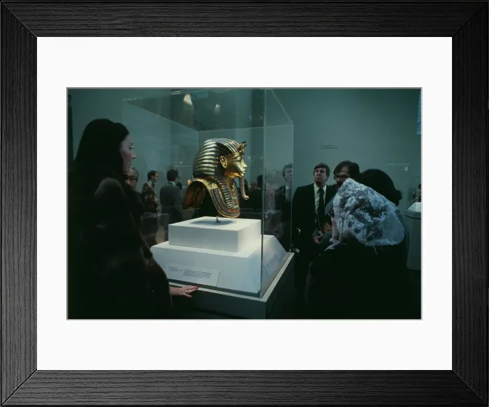 Framed Print : Treasures Of Tutankhamun Exhibition, New York Framed Print : Treasures Of Tutankhamun Exhibition, New York