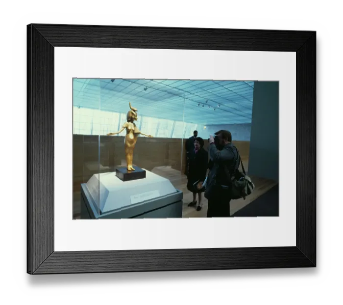 Framed Print : Treasures Of Tutankhamun Exhibition, New York Framed Print : Treasures Of Tutankhamun Exhibition, New York