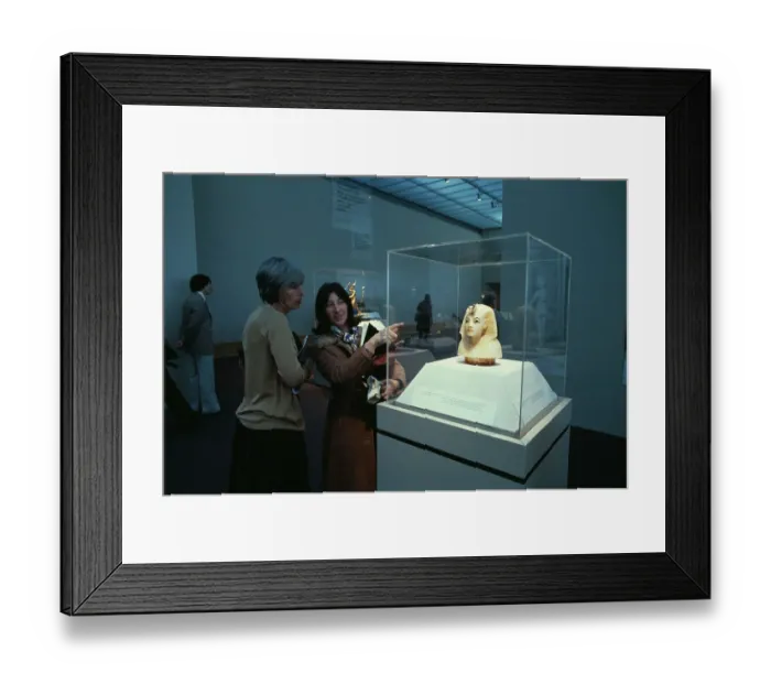 Framed Print : Treasures Of Tutankhamun Exhibition, New York Framed Print : Treasures Of Tutankhamun Exhibition, New York