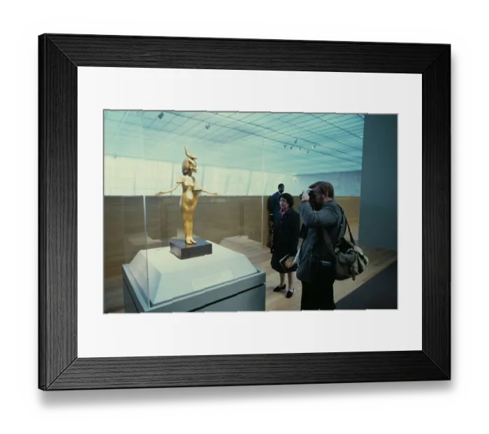 Framed Print : Treasures Of Tutankhamun Exhibition, New York Framed Print : Treasures Of Tutankhamun Exhibition, New York