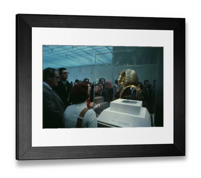 Framed Print : Treasures Of Tutankhamun Exhibition, New York Framed Print : Treasures Of Tutankhamun Exhibition, New York